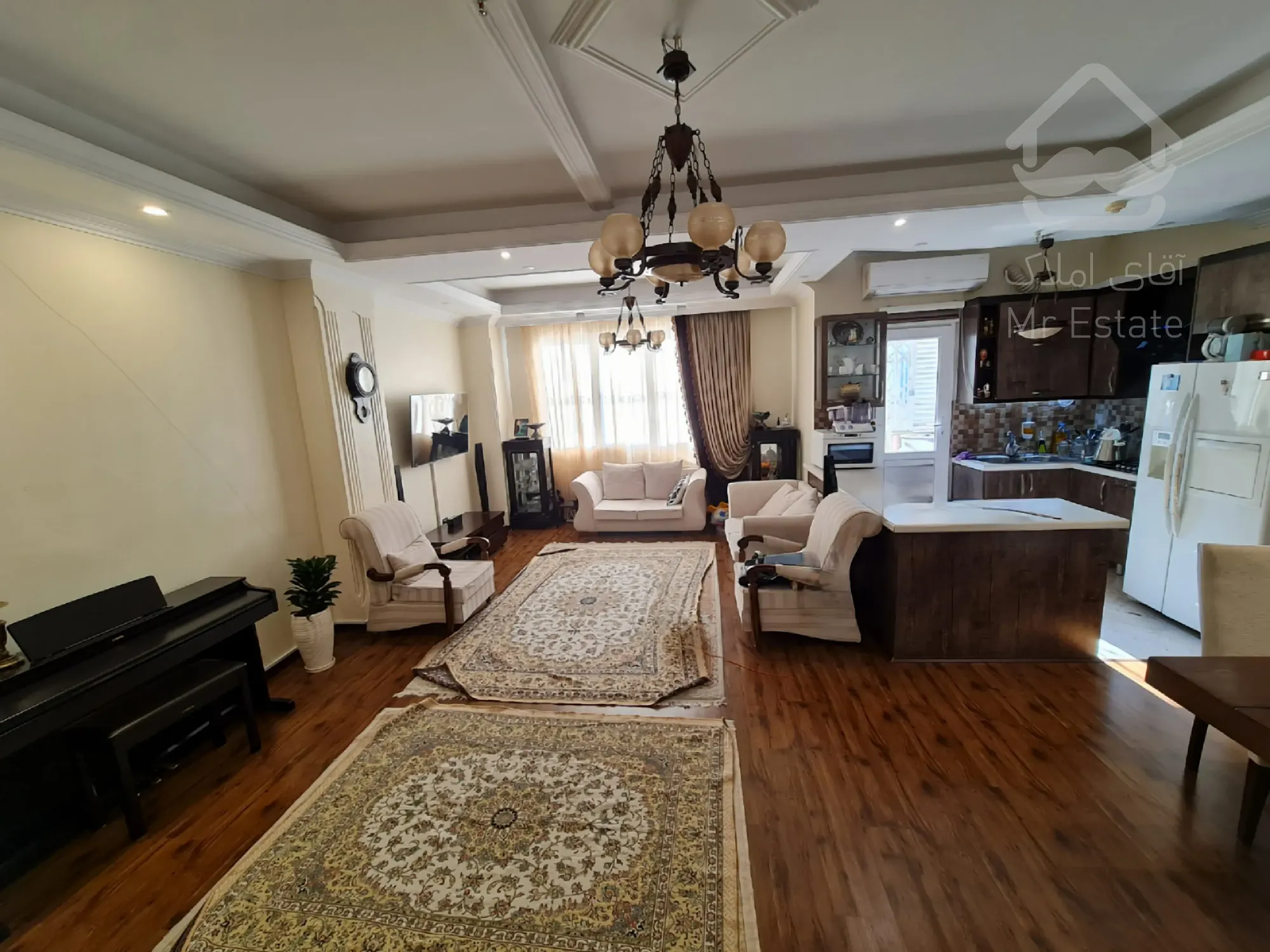 فروش آپارتمان ۸۰متر ۲خواب خطی رو به آفتاب بلوار بعثت