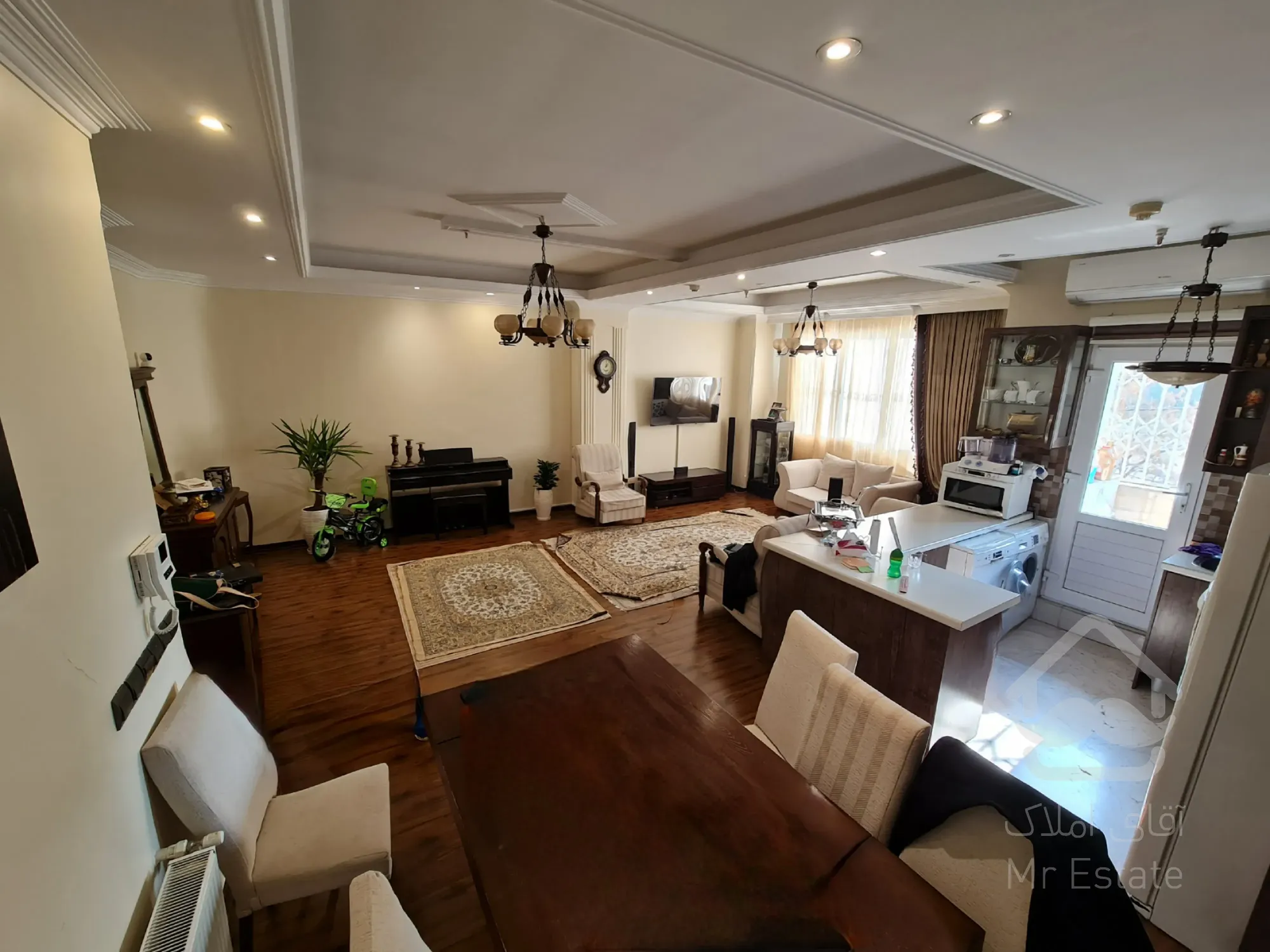 فروش آپارتمان ۸۰متر ۲خواب خطی رو به آفتاب بلوار بعثت