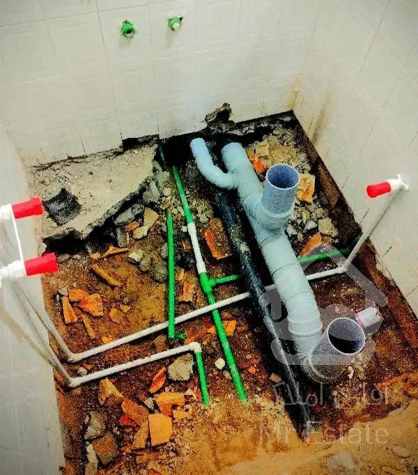 لوله کشی ولکه کاری آب فاضلاب نشتی گیری بانقطه زن