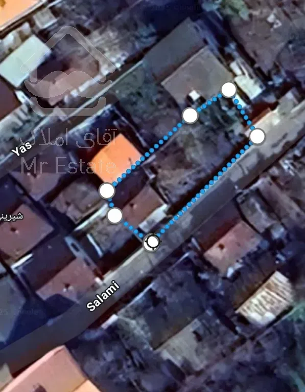 فروش زمین مسکونی بهمراه خانه کلنگی قابل ساخت