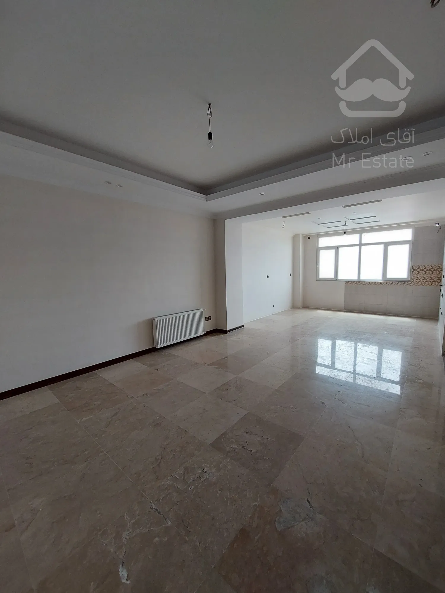 آپارتمان ۹۰‌متری دو خواب رو به جنوب جنت مرکز