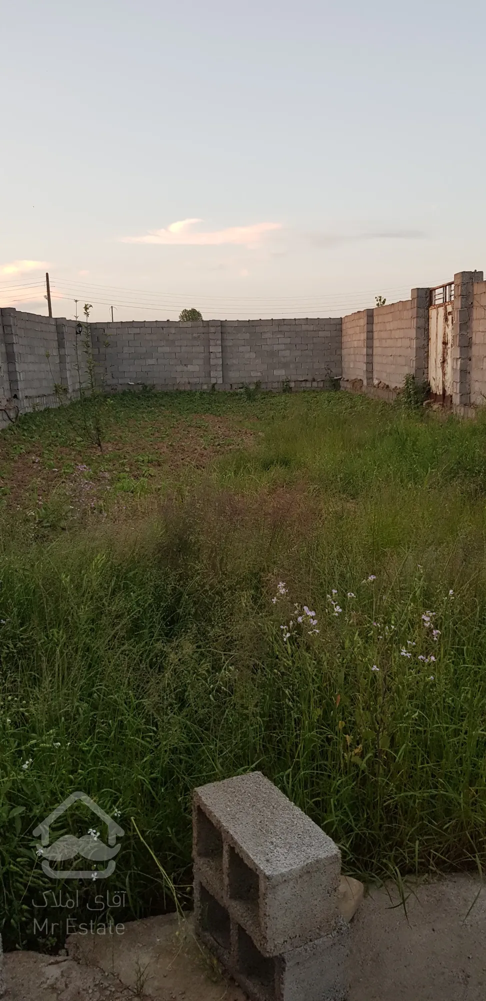 فروش زمین ۶۱۸ متر بلوار امام رضا لچه گوراب با امتیاز آب و برق