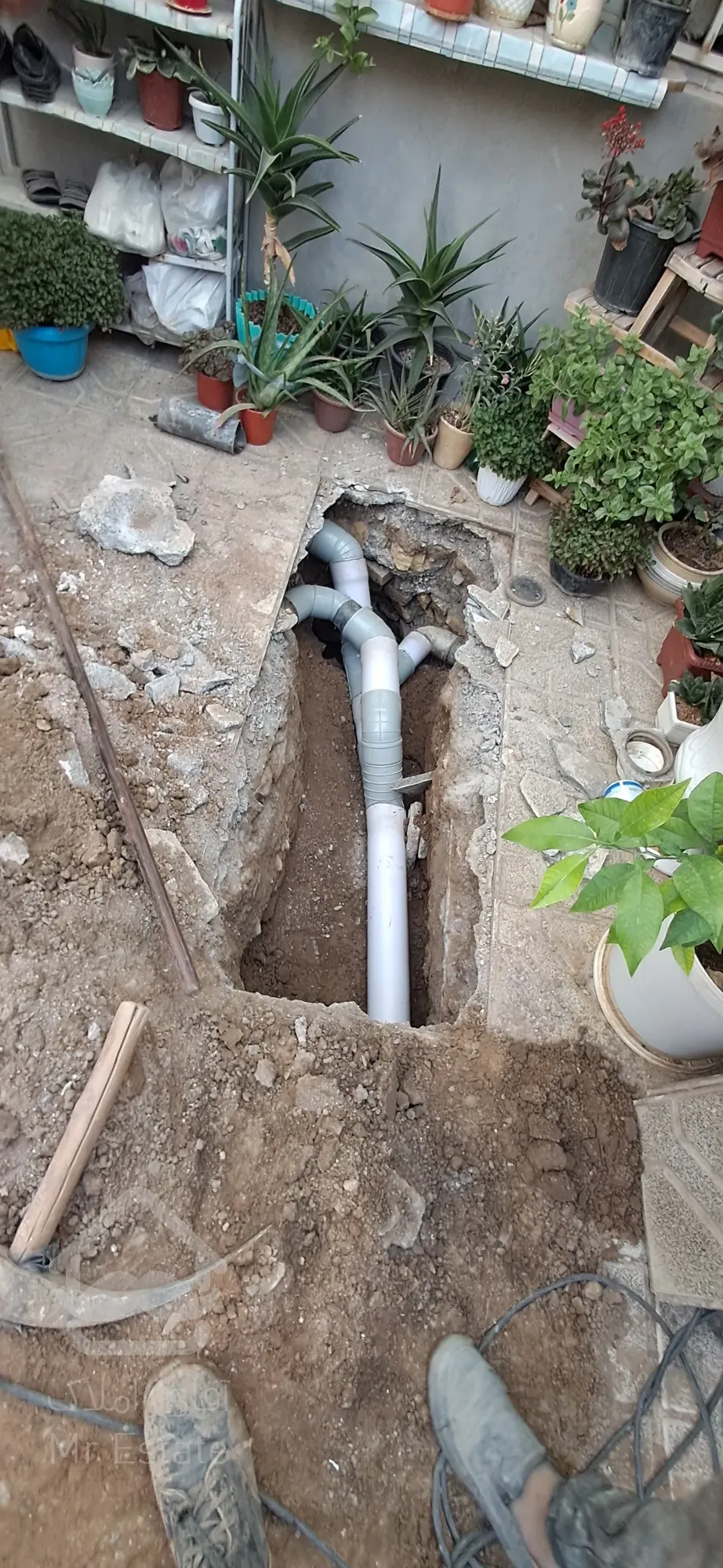 وصل اگو وتخریب  بنایی