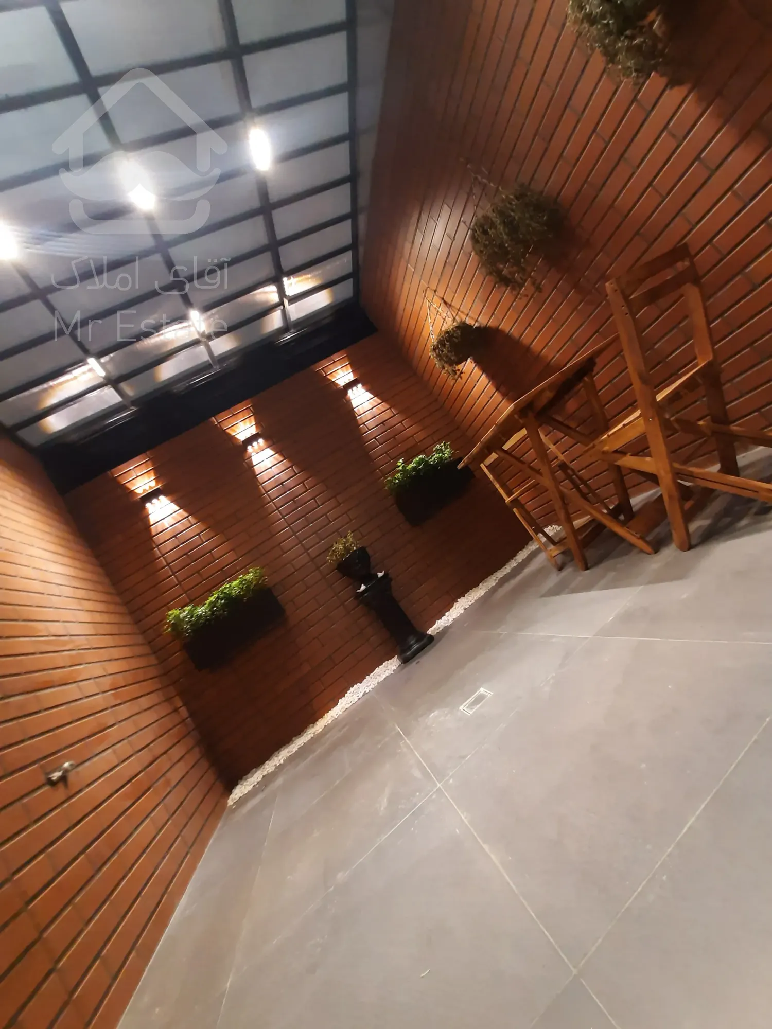 فروش آپارتمان ۴۰متر ۱خواب همکف نما تراورتن باکس پونک