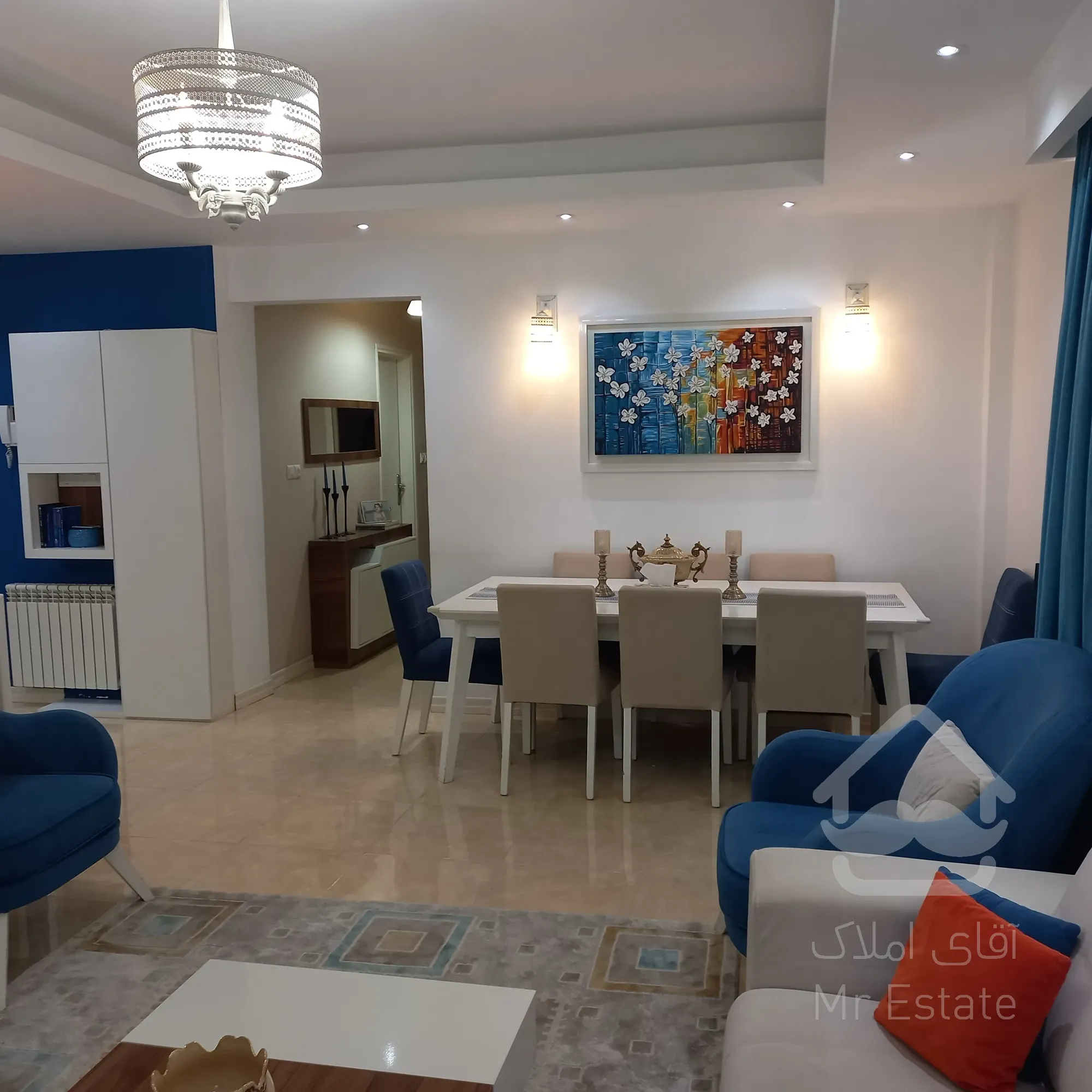 فروش آپارتمان دیزاین شده با ویو دریا ، مبله