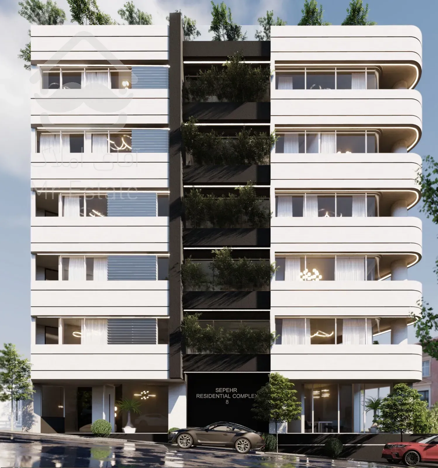 آپارتمان نوساز و خاص با طراحي مدرن در قلب مرزداران