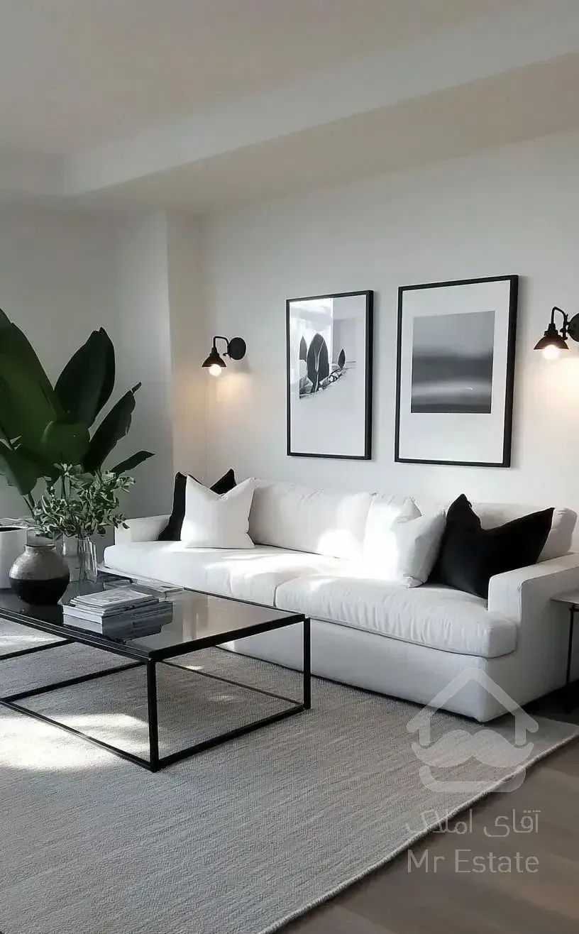 زعفرانیه ( ۱۴۰ متر نوساز ) طراحی مدرن