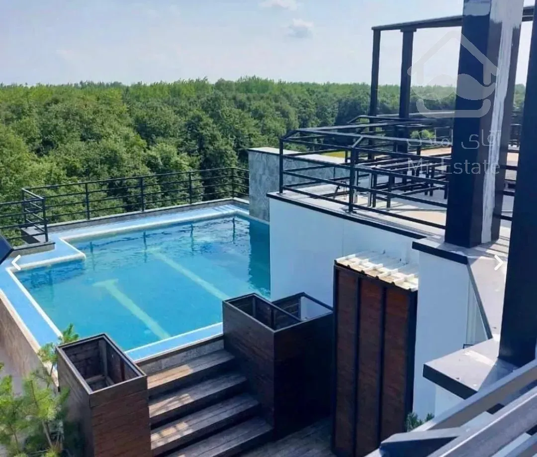 آپارتمان شهرکی/مبله/روف گاردن با استخر/تراس دار