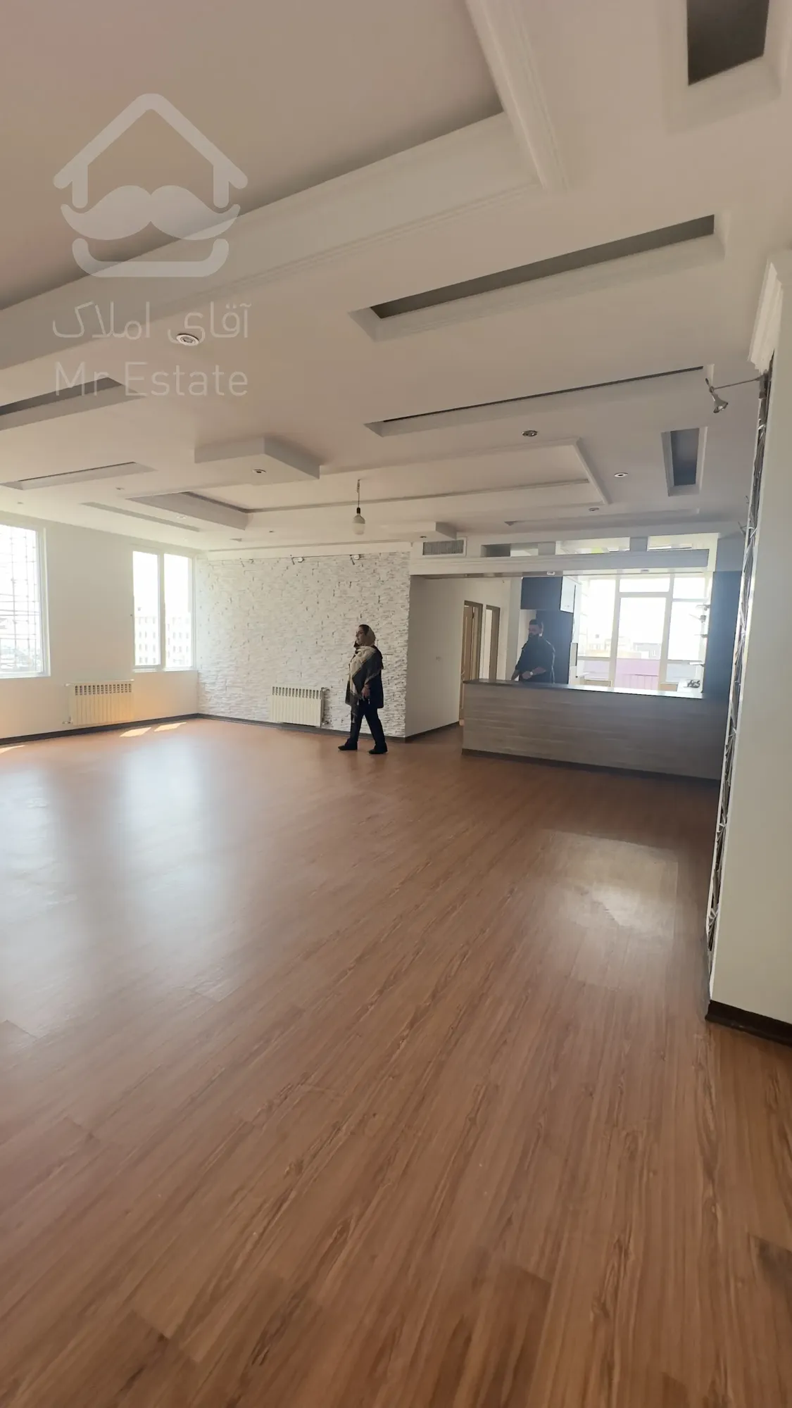 ۸۰متر۲خواب فول نور مستقیم تاپ لوکیشن