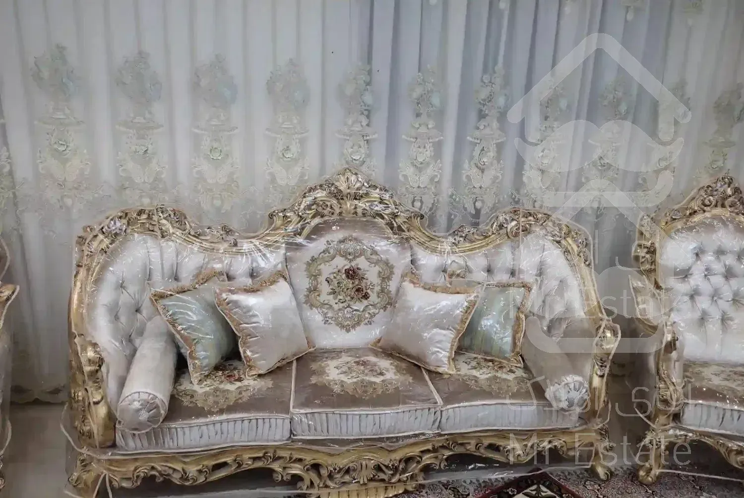 پیراهن مبل کاور مبل طلقی پارچه ای ژله ژلاتینی روکش