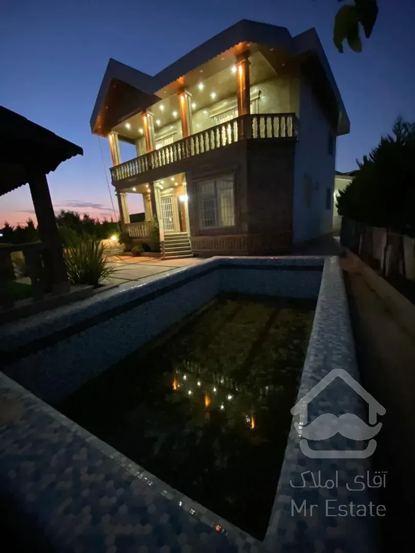 تهاتر ویلا ۳۰۰ متری شهرکی استخردار عباس آباد مازندران