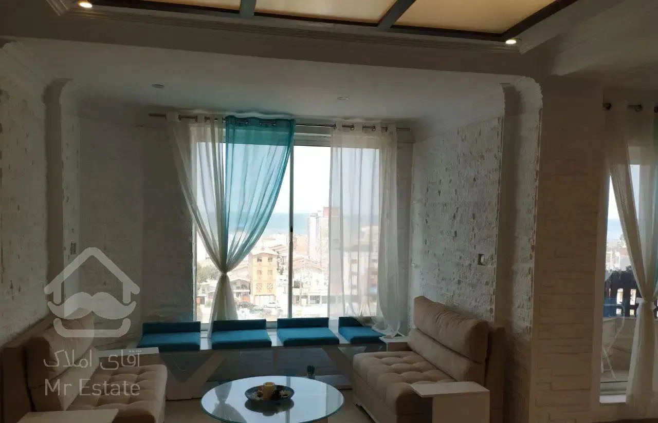 بر اصلی بلوار ساحلی/۹۰متری/ویو کامل دریا/خوش نقشه