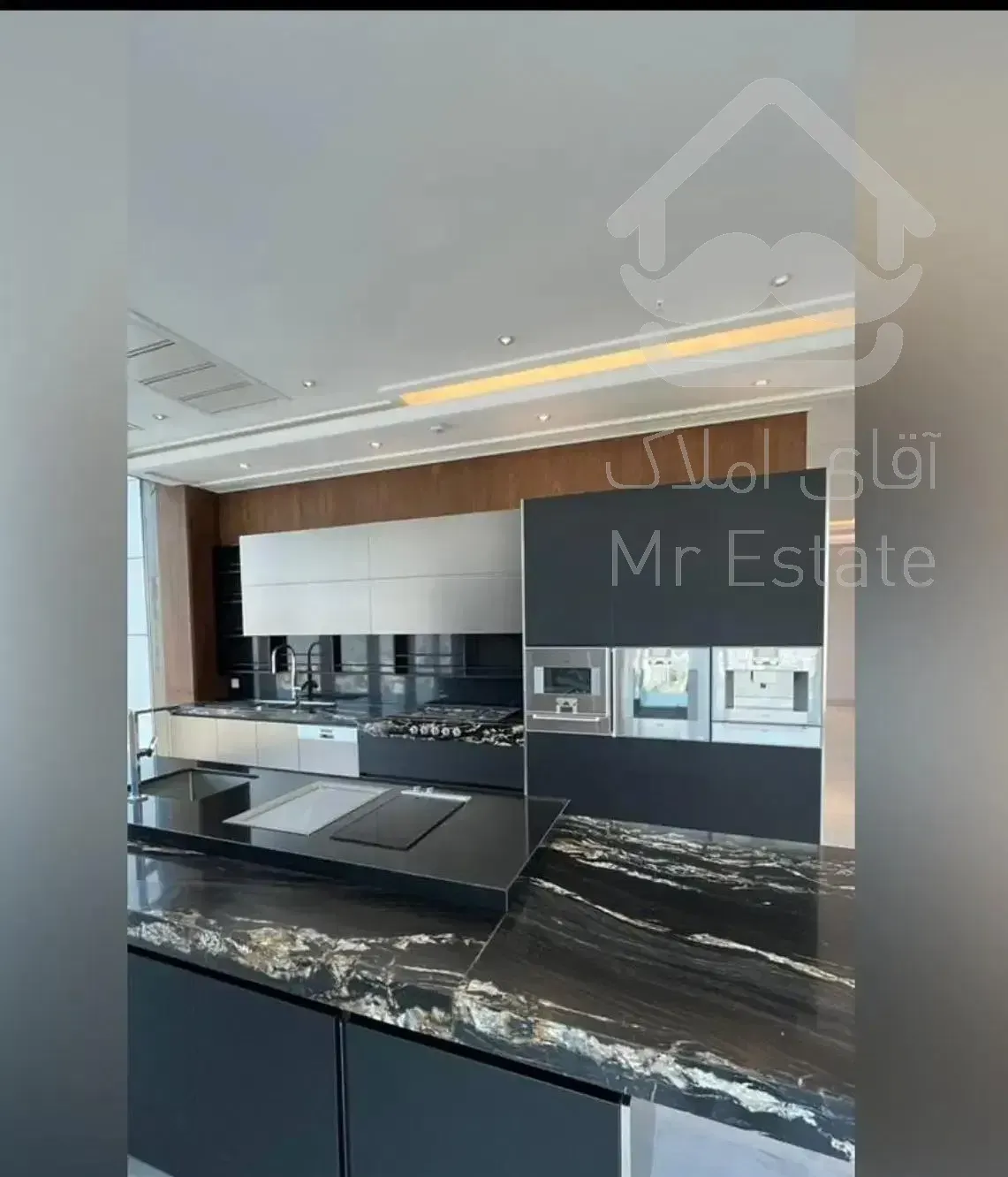 منظریه ۱۵۵مترمدرن کلید‌نخورده ۲پارکینگ