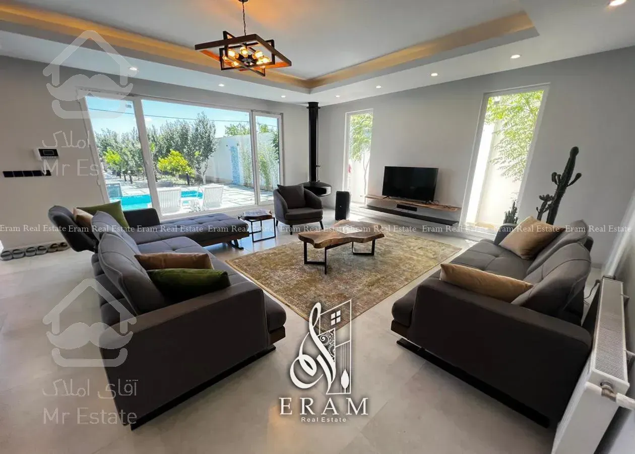 635 متر باغ ویلا مدرن در لم آباد ملارد