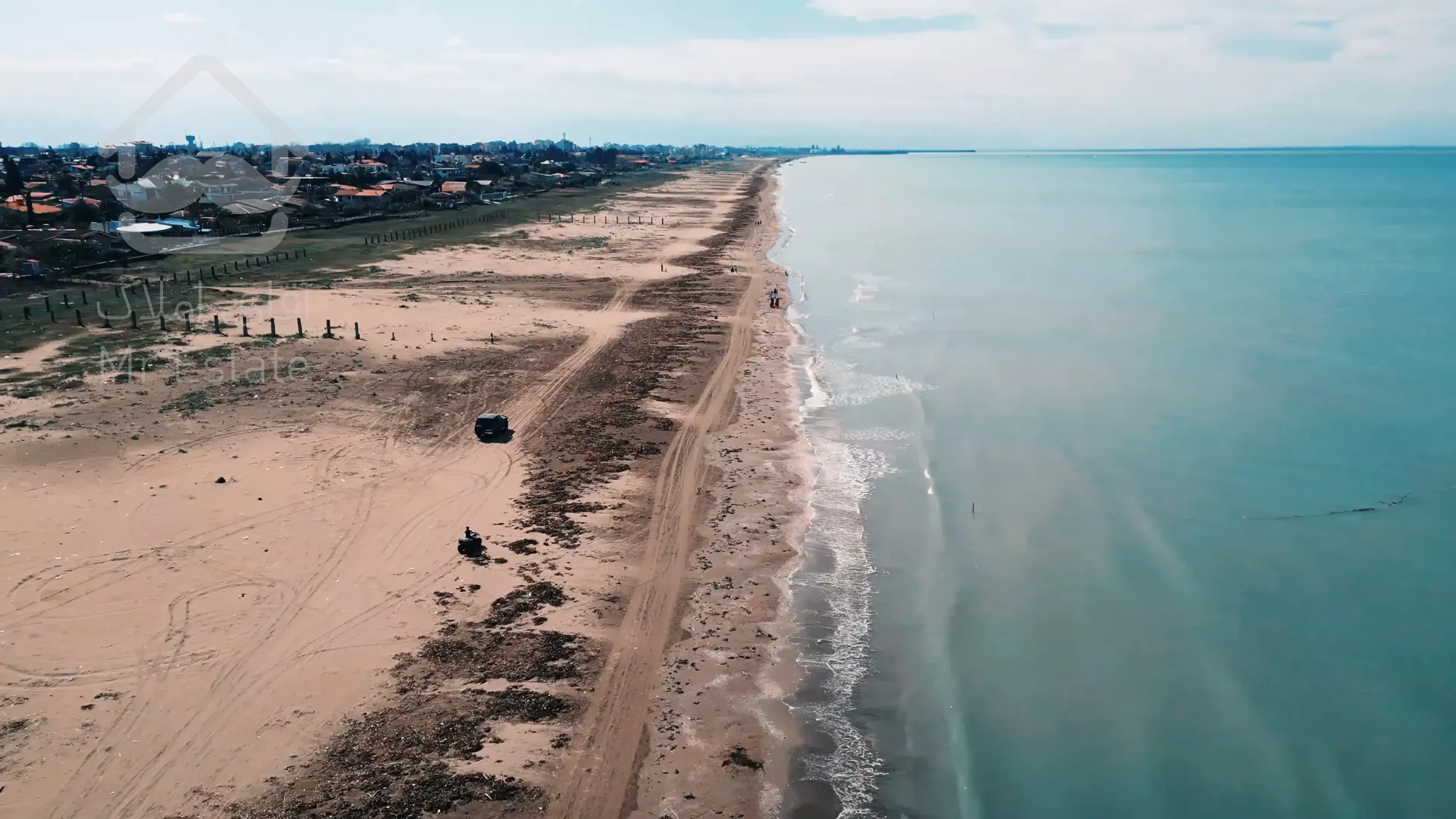 فروش 29 هزار متر زمین بر یک ساحل دهکده ساحلی بندر انزلی