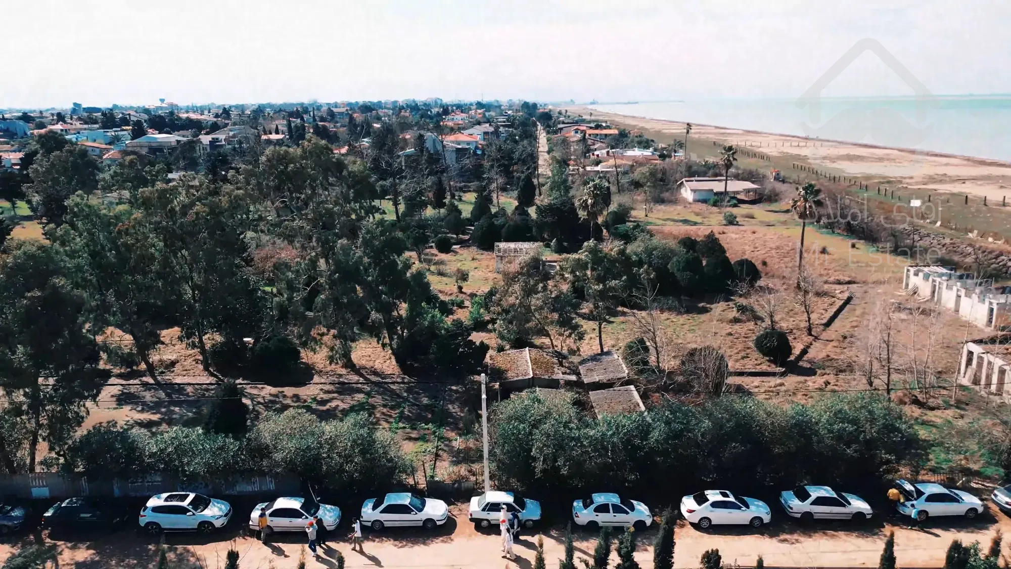 فروش 29 هزار متر زمین بر یک ساحل دهکده ساحلی بندر انزلی