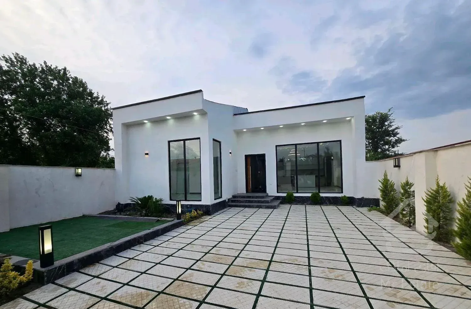 ویلا نما مدرن با 250متر زمین سند تک برگ