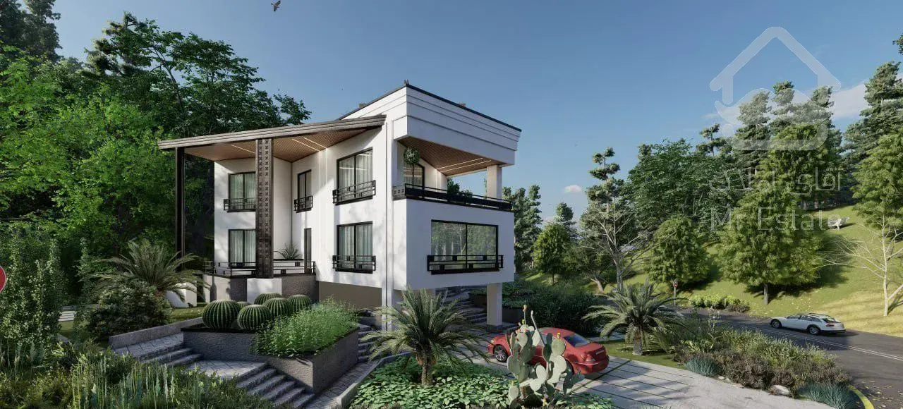 ویلا تکرار نشدنی ویو ۳۶۰ درجه ابدی جنگل