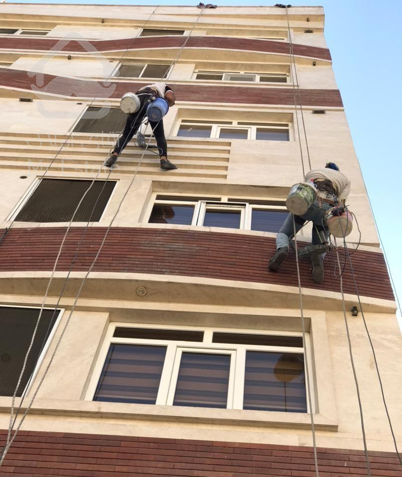 پیچ و رولپلاک و شستشوی نما بدون داربست ، راپل