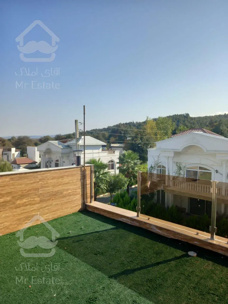 تریبلکس٤٠٠مترى استخردارمنطقه جنگلى زیرقیمت