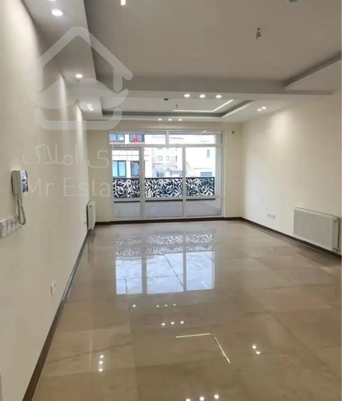 ۹۵ متر / دو خواب / نوساز / پنجره قدی / لابی دار