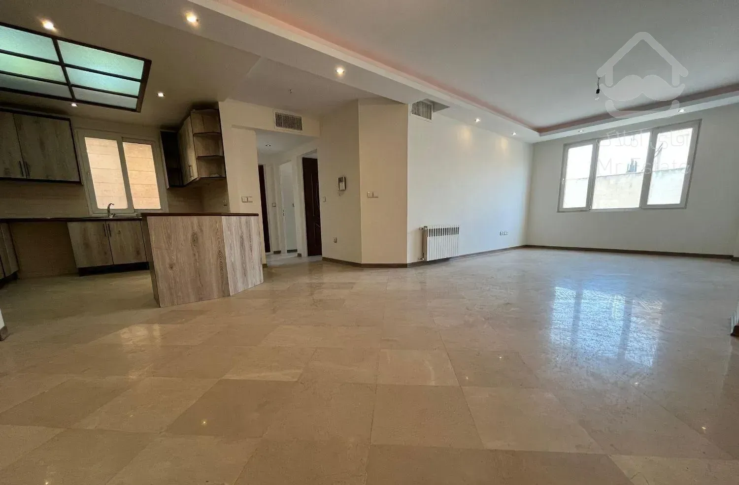 98 متر 2 خواب،نورگیر، تخلیه آماده تحویل