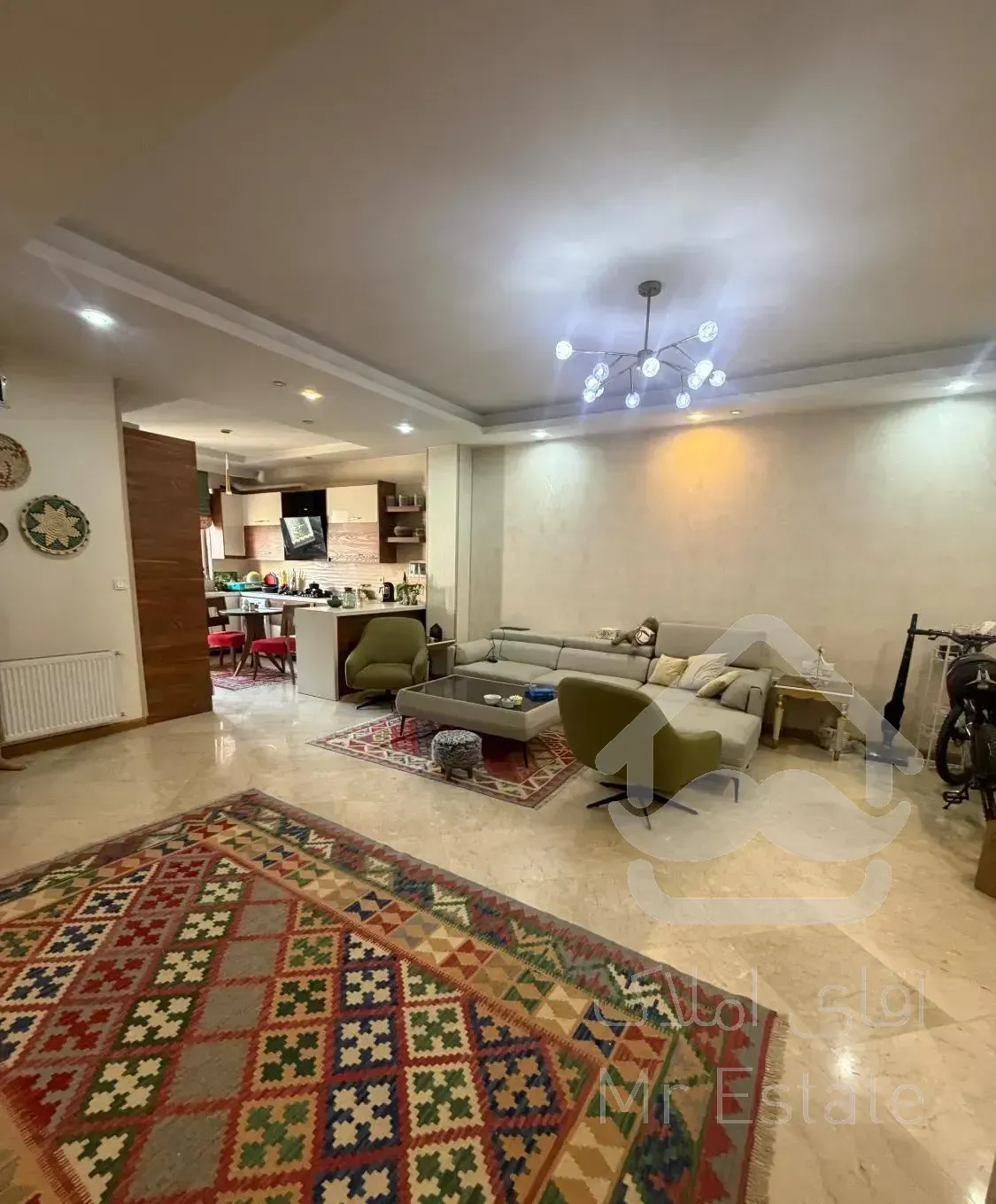 واحدی دلباز و مدرن/۸۷ متر دوخواب/ بدون پرتی