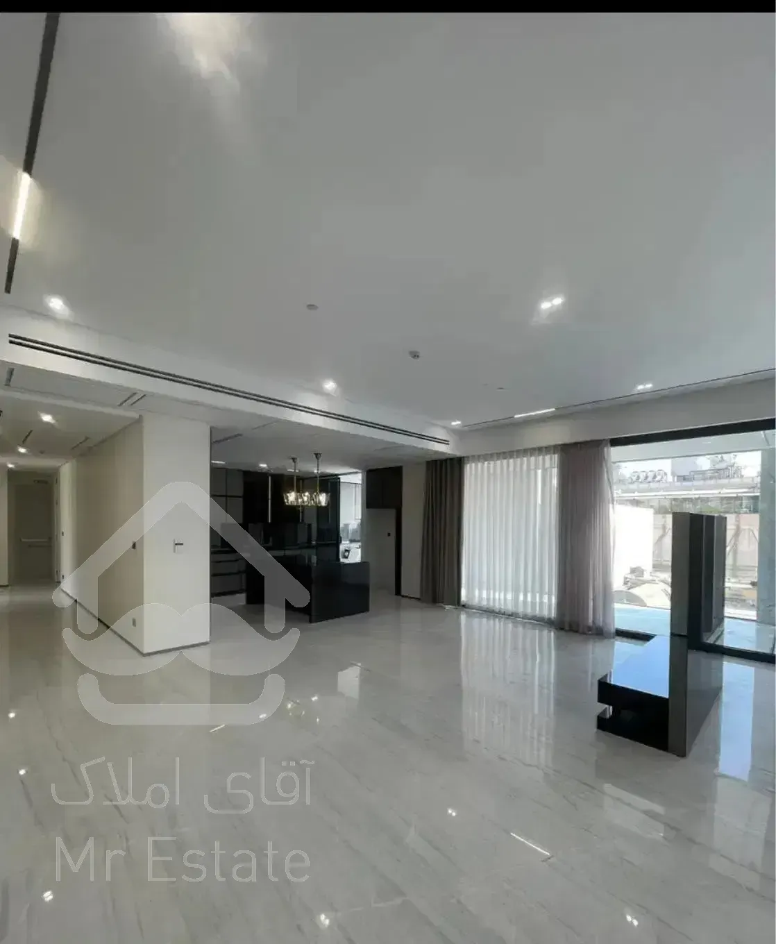 آپارتمان ۱۹۰متر مدرن تراس بزرگ دو نبش سجاد