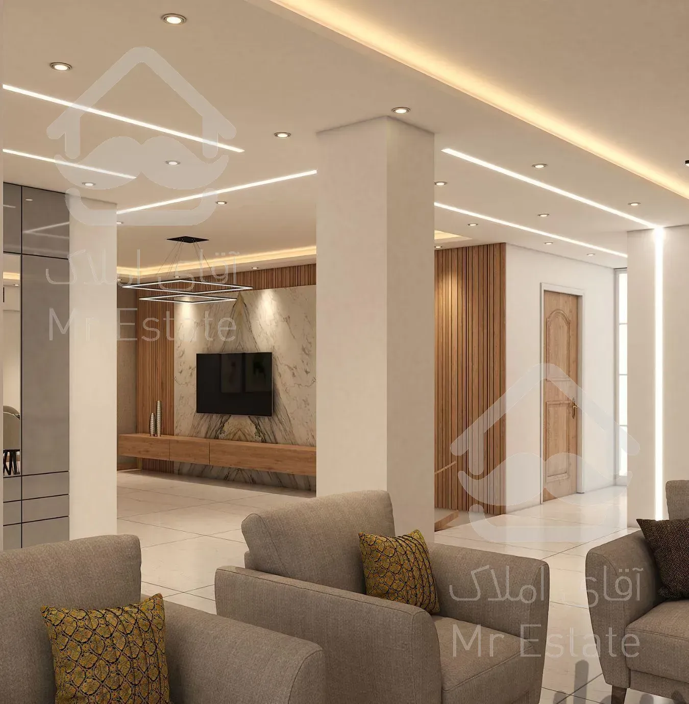 اجرای سقف کاذب کناف کلیک آذران پلاستیک