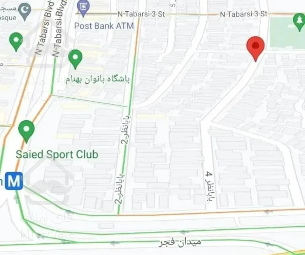 شیک،نزدیک حرم.طبرسی3،میدان فجر.حاشیه خیابان16متری