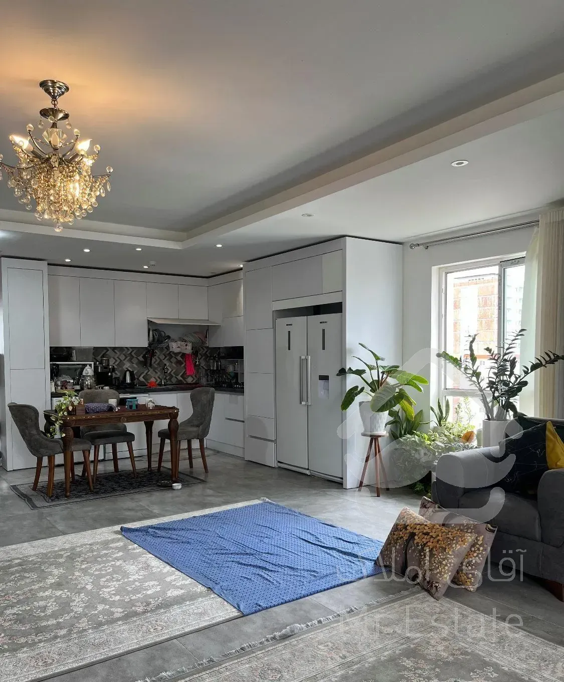 اجاره ۱۲۰ متری نوساز دو خواب واقع در چمران