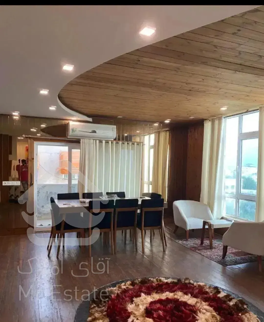 آپارتمان ۱۲۴متری اجاره ایی ساحلی با ویوی کامل دریا