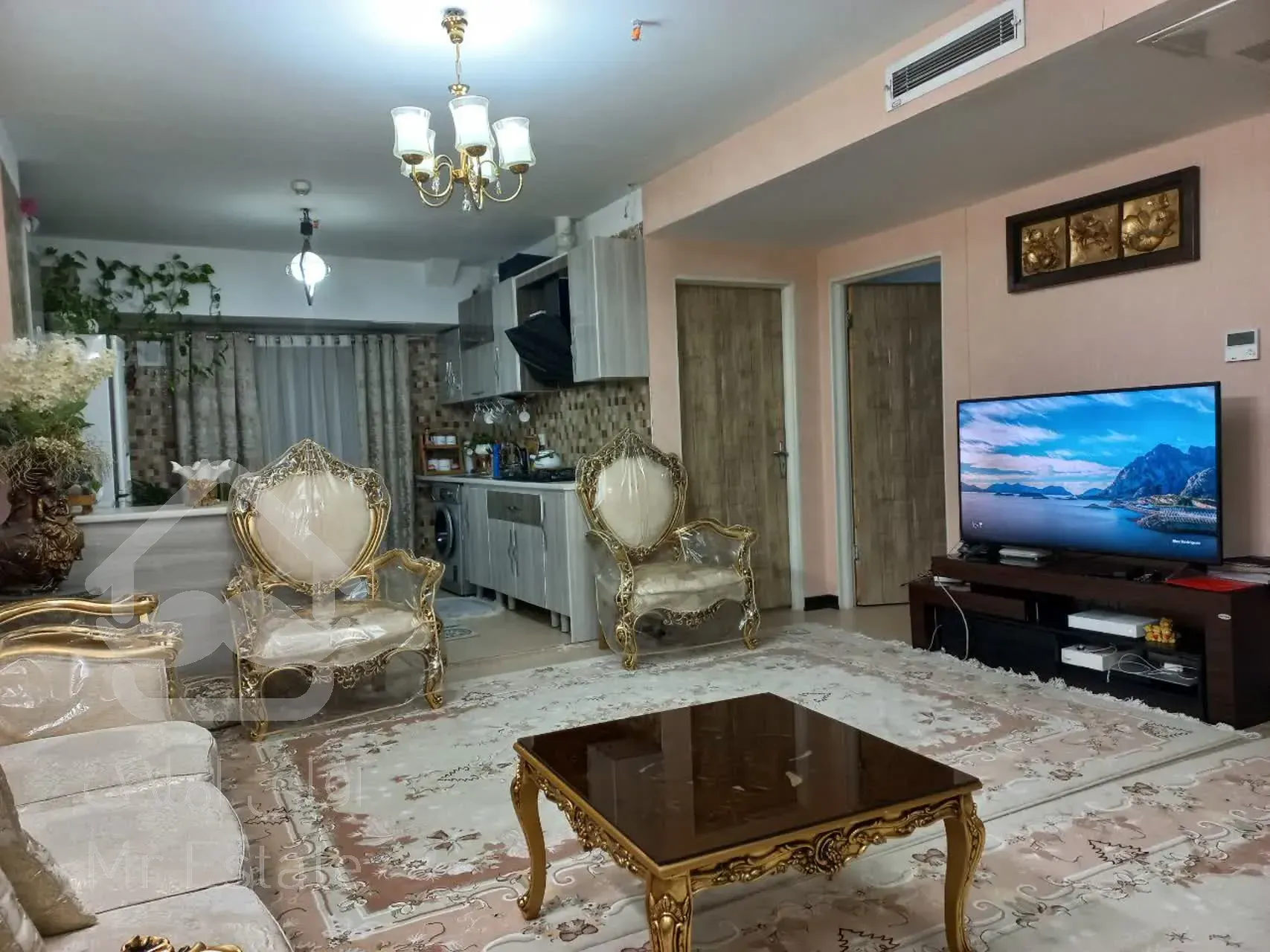 اجاره آپارتمان 2 خواب 80 متر دریاچه چیتگر ویو باز