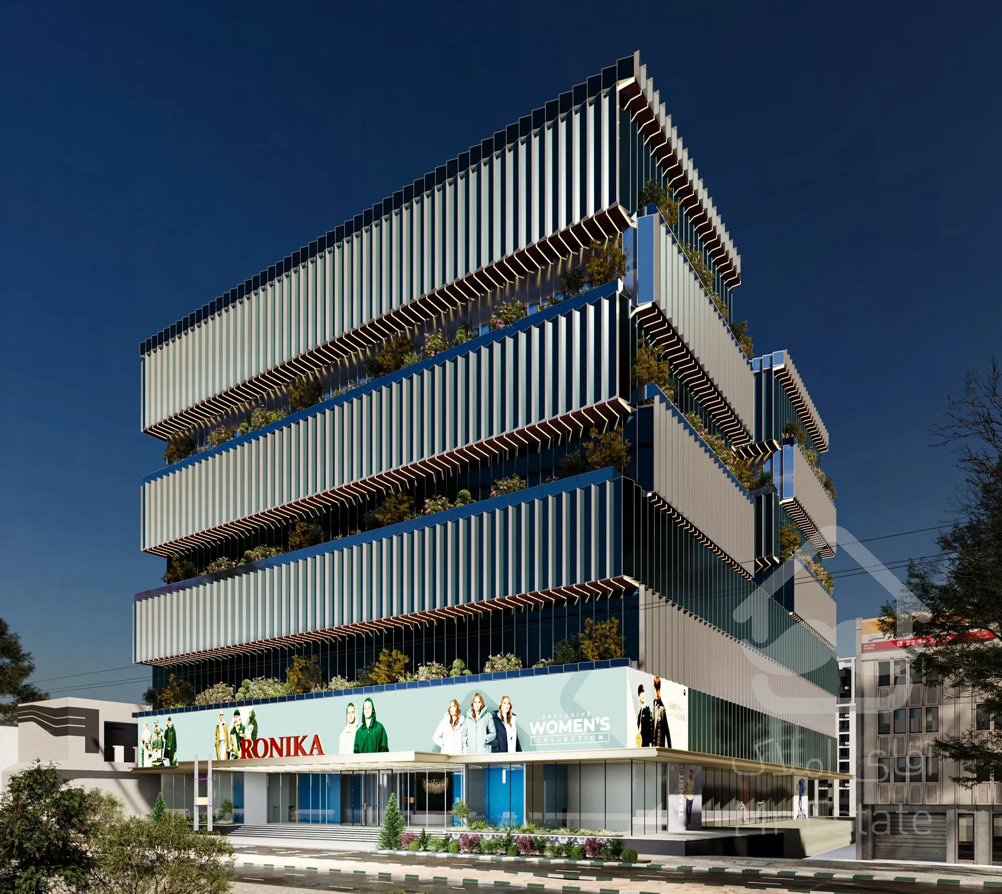 پیش خرید تجاری 18متر در پونک/بصورت اقساط