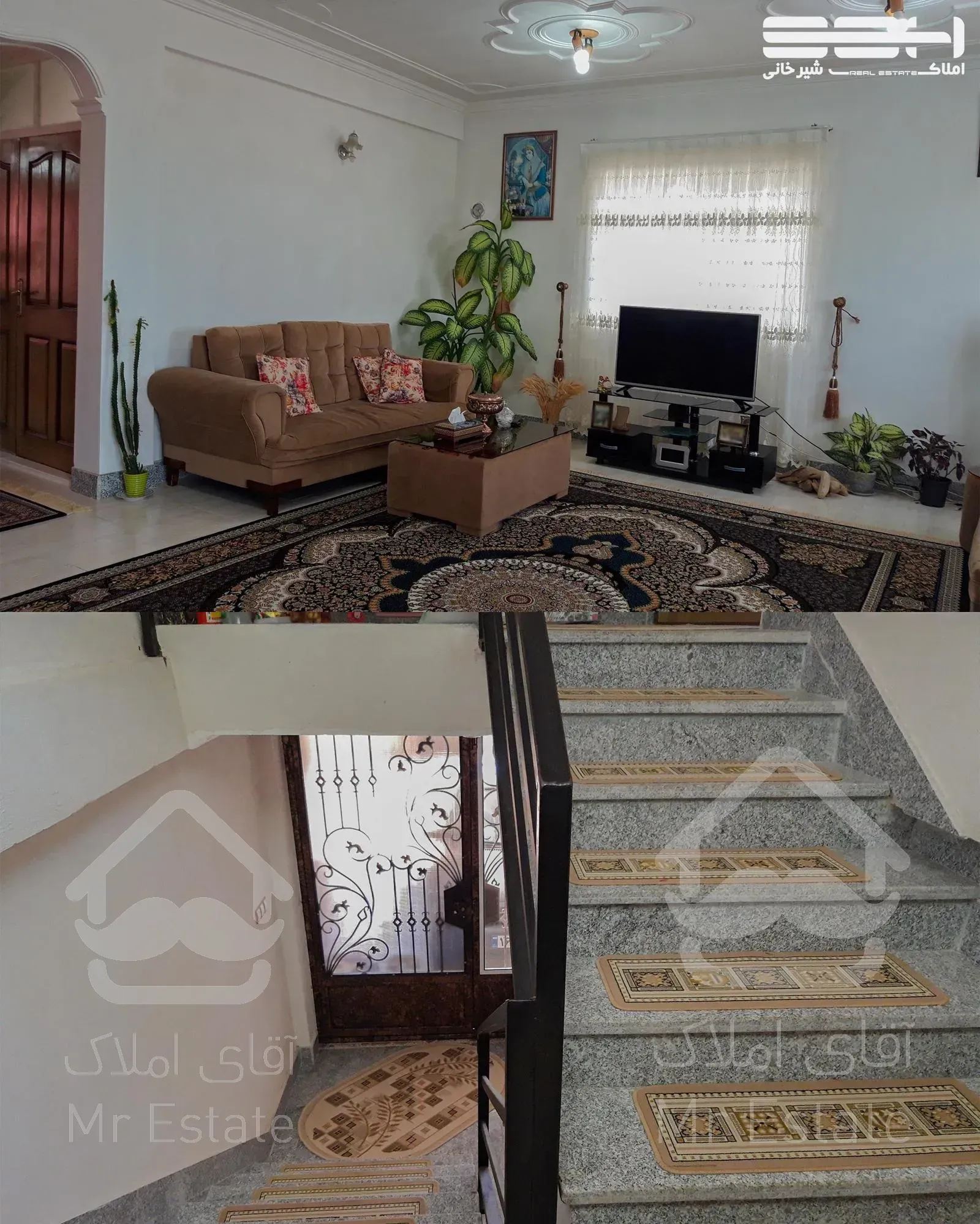 یک واحد ویلا شهری دوطبقه با سند تک برگ 196 متر بنا 330 متر زمین.