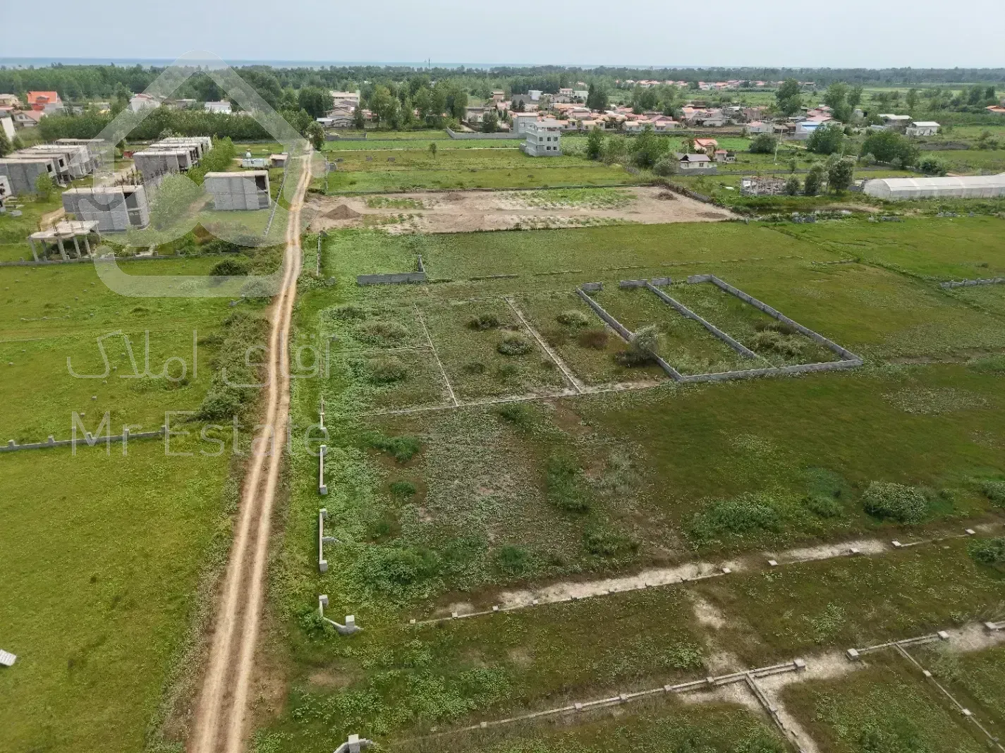 زمین سرمایه گذاری و قابل ساخت درشرق گیلان کناردریا