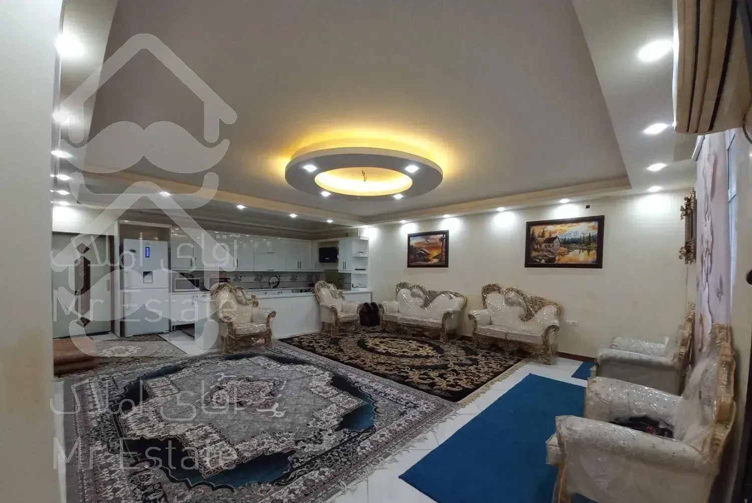 واحد۱۲۵متری۳خواب طبقه بالای ویلایی