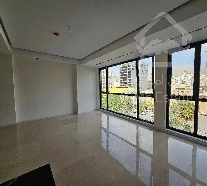 128متر سعادت آباد(نوساز،لابی شیک)کم واحد،پنجره قدی