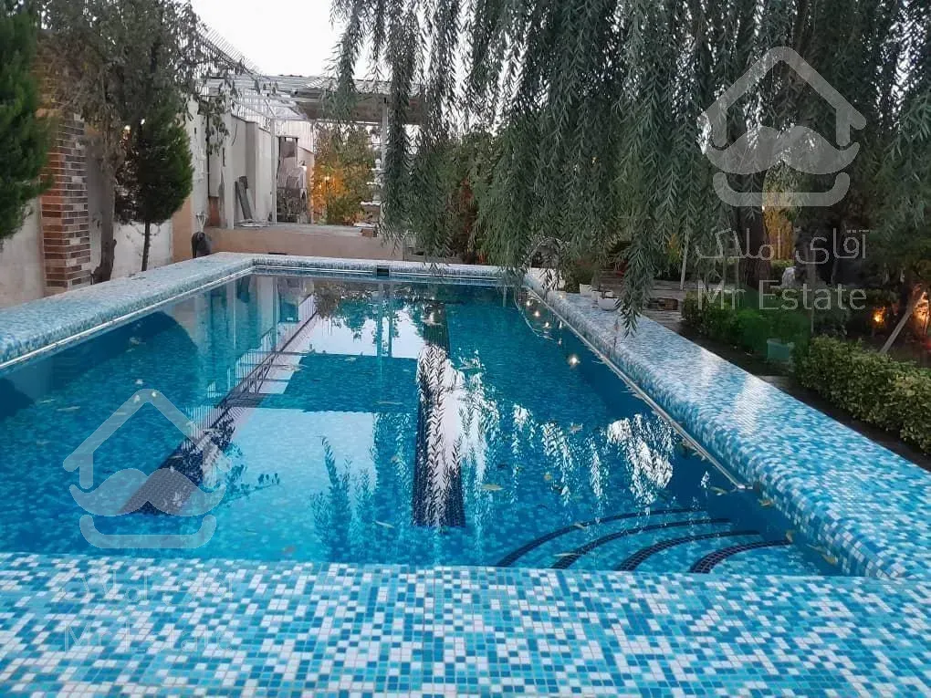 فروش باغچه 1080متری با ویلا مبله کامل فول امکانات لاکچری (خوشنام-ملارد)بدون واسطه