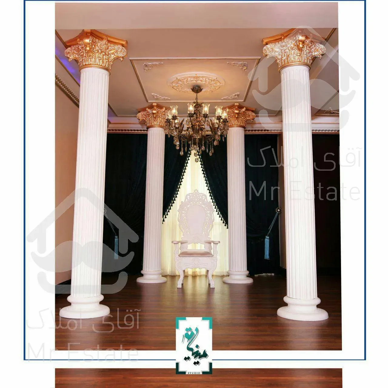 تولید و فروش ستون و سرستون پیش ساخته پلی یورتان