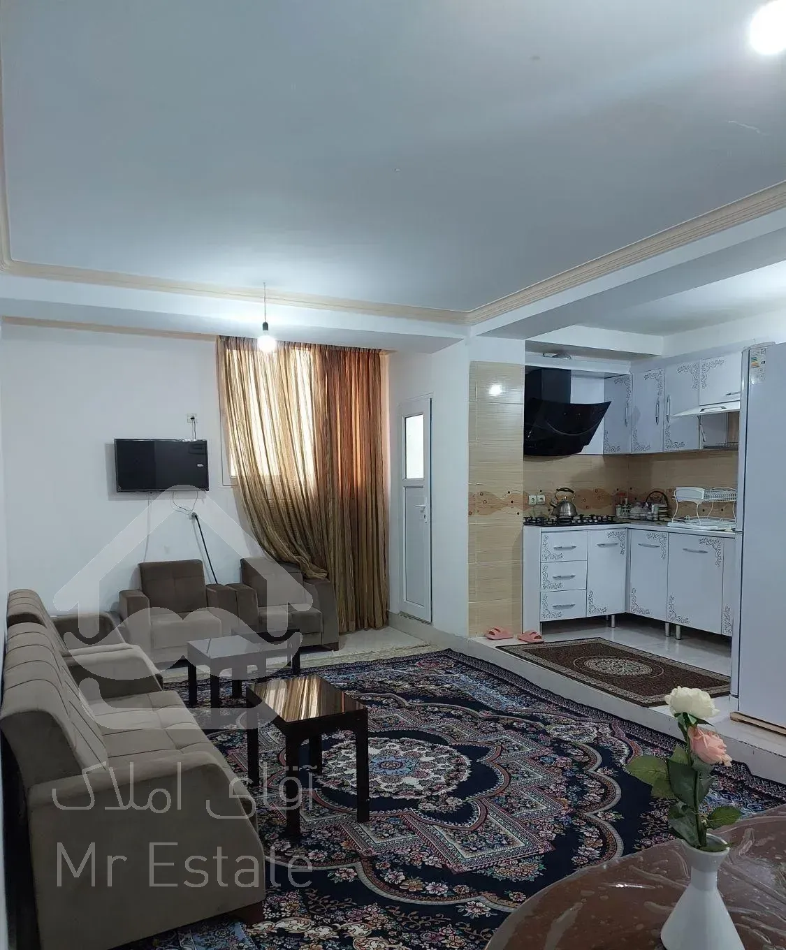 فروش آپارتمان مسکن مهر ۲ خواب مبله قشم