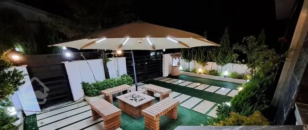 ویلا باغچه مدرن 195 متری شهرک برند سند تک‌برگ