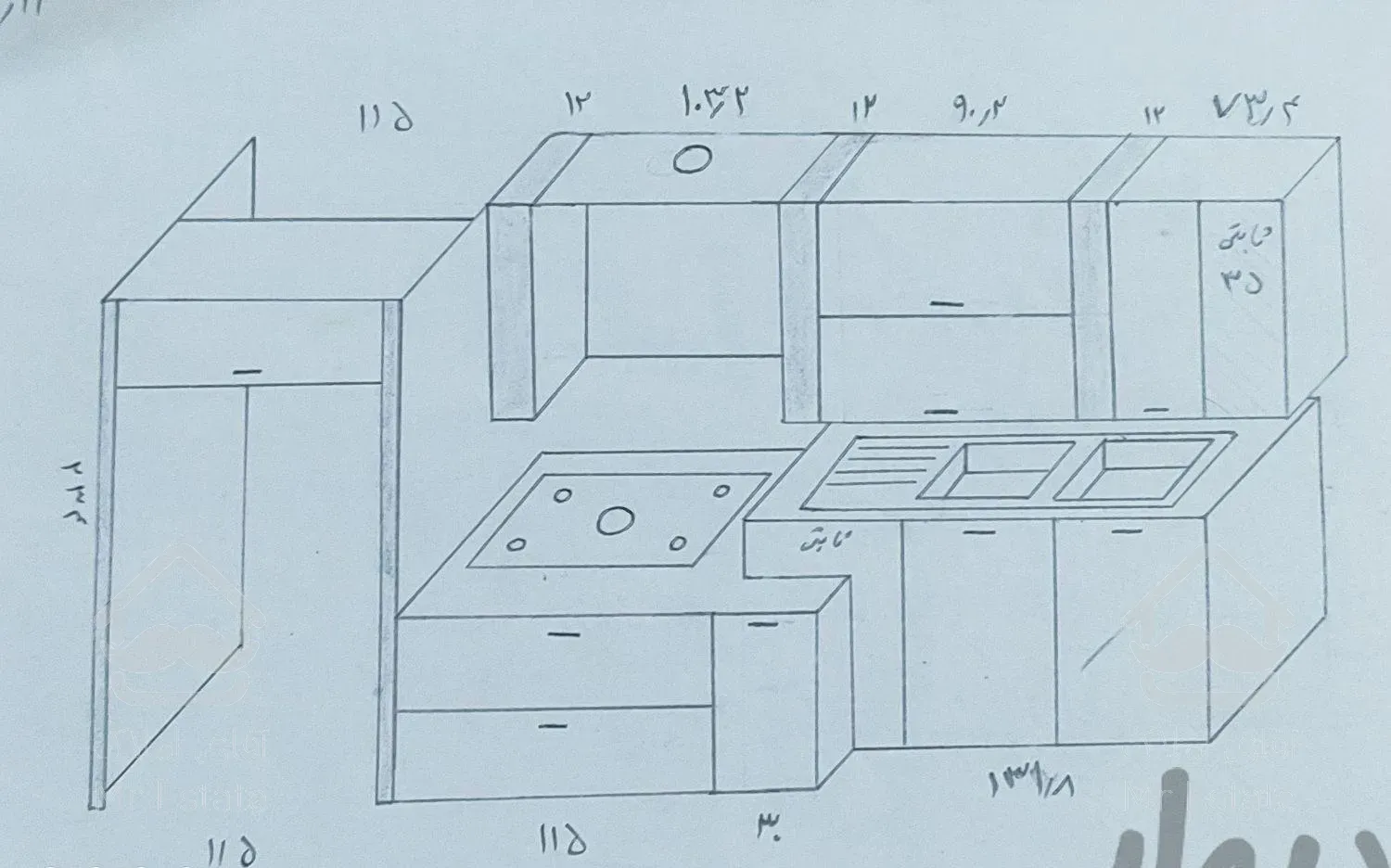 نصاب کابینت وکمد