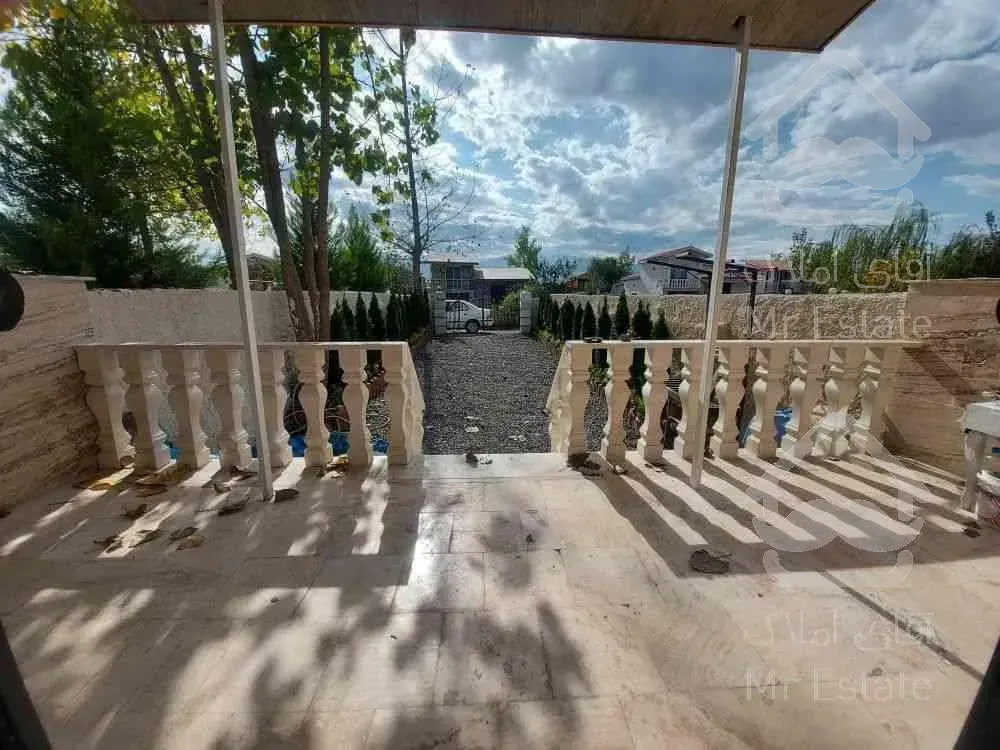 200متر ویلافلت مبله وباغچه ای ارزان نور مازندران