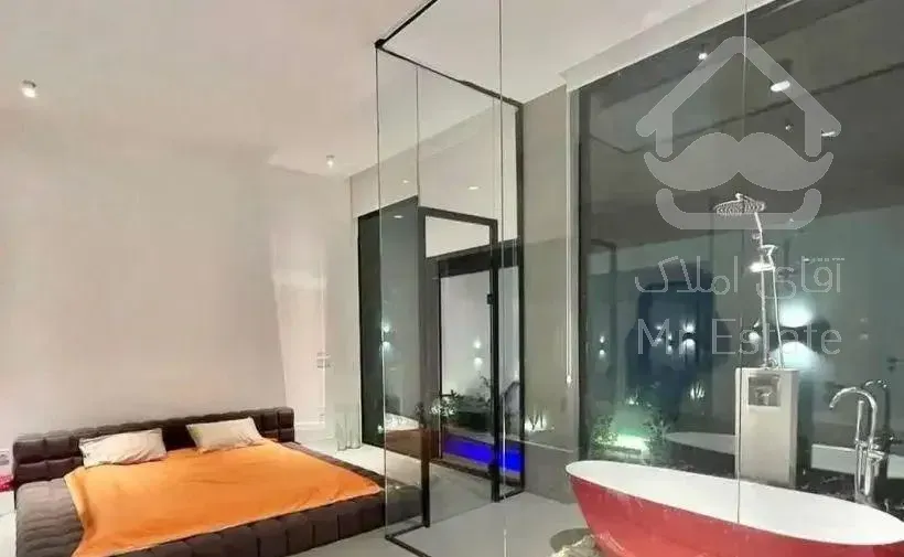 همکف مدرن استخردار۳۰۰متری/فول مبله/باصفادنج