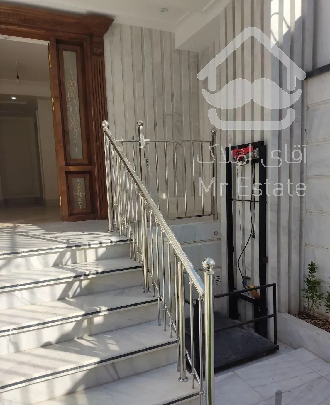 نرده حفاظ استیل و حفاظ بانکی و پله استخری