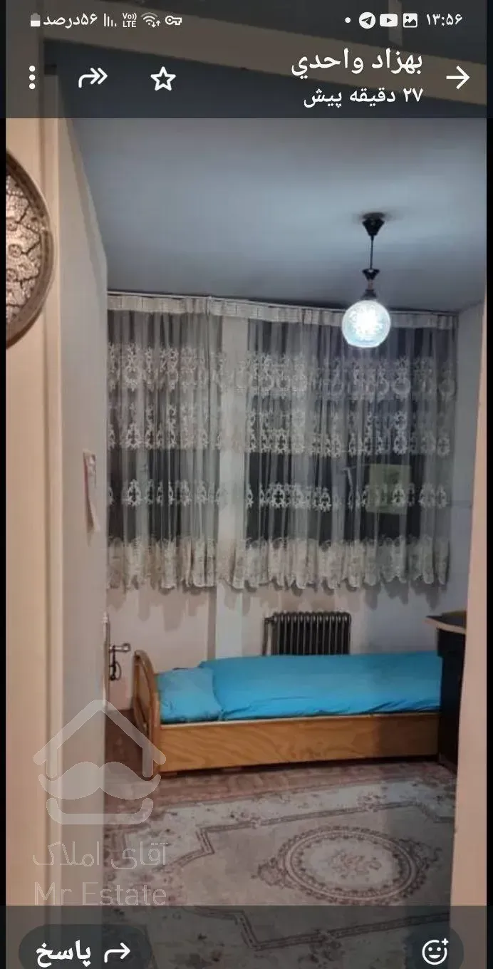 رهن آپارتمان ۶۸ متری ۲ خوابه در بلوار کشاورز