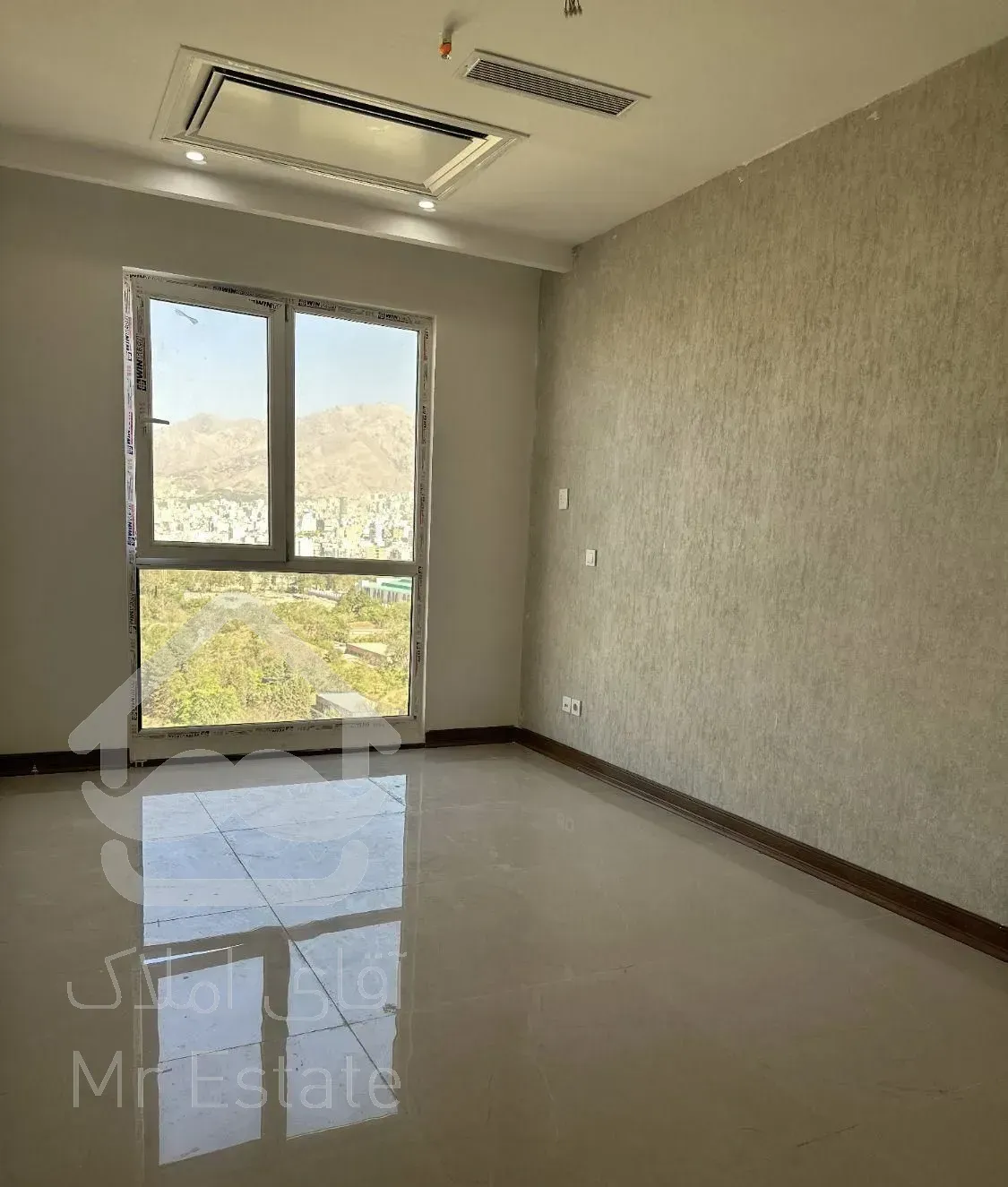 ۱۱۷متر/۲خواب/چشم انداز ابدی غرب تهران/پدیده ای از نور نقشه