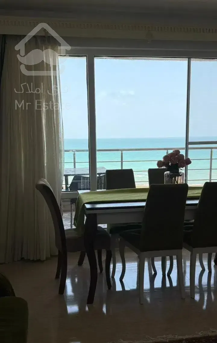 آپارتمان ۱۱۵متری مبله پلاک اول خط دریا