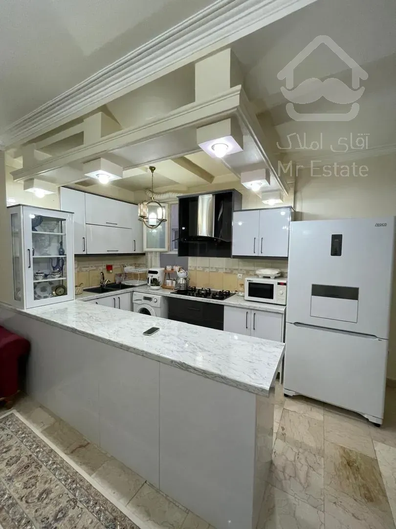 رهن‌کامل۶۸متری ۲خواب سالن پرده خور فول امکانات فردوس